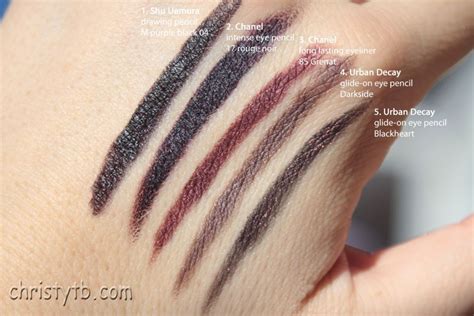 chanel le crayon khol 17 rouge noir